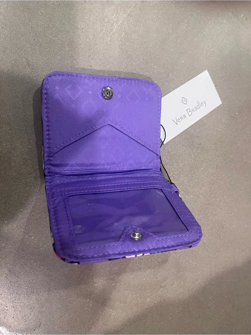 Vera Bradley RFID Georgia Wallet and 2 zip id wallets, NWT